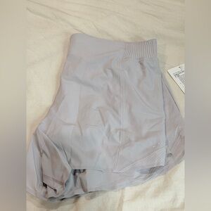lululemon athletica Light Gray Athletic Shorts